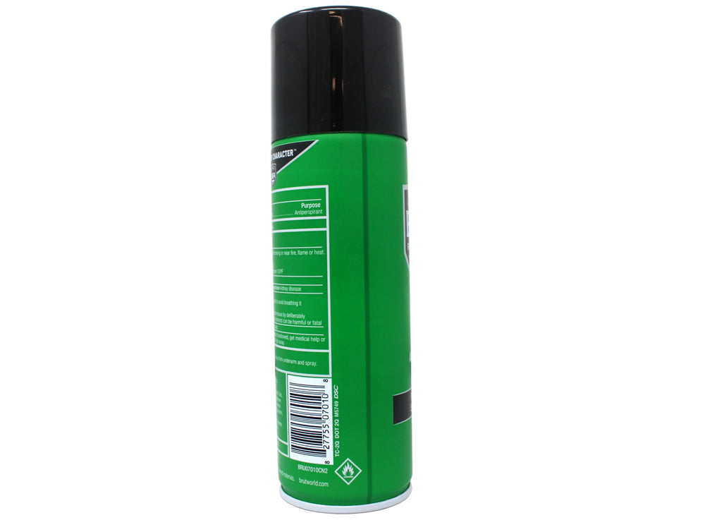 BRUT Classic 4-pack front view emphasizes value and 24-hour protection.