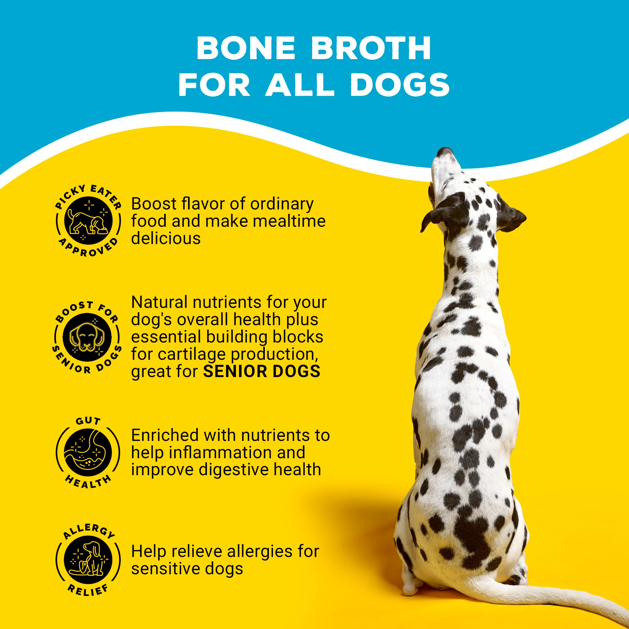 Brutus Bone Broth eco-friendly packaging emphasizes sustainability.