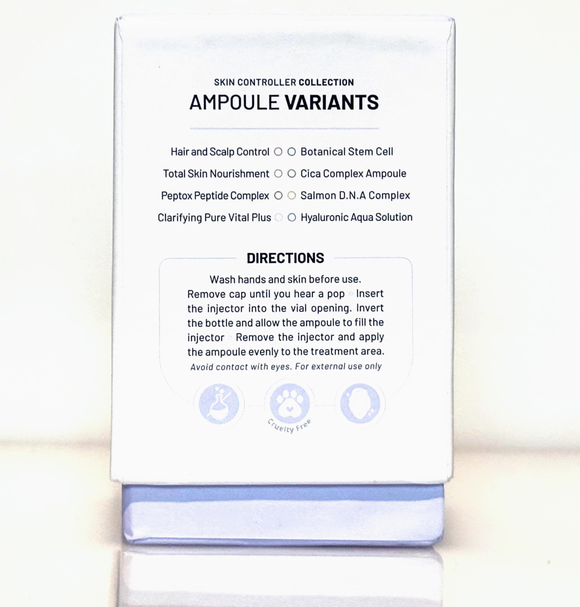 BRÜUN SD ampoule on refreshed-looking skin after use.