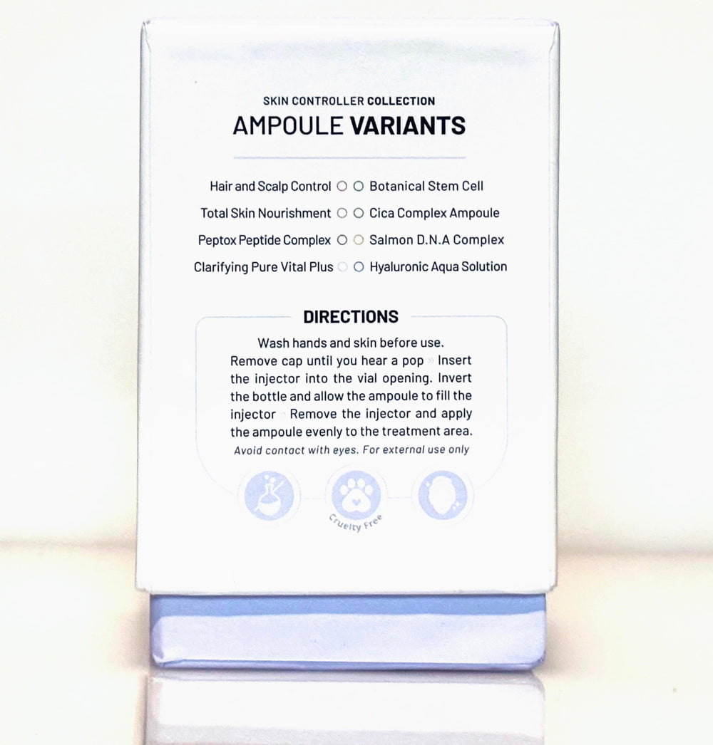 BRÜUN SD ampoule on refreshed-looking skin after use.