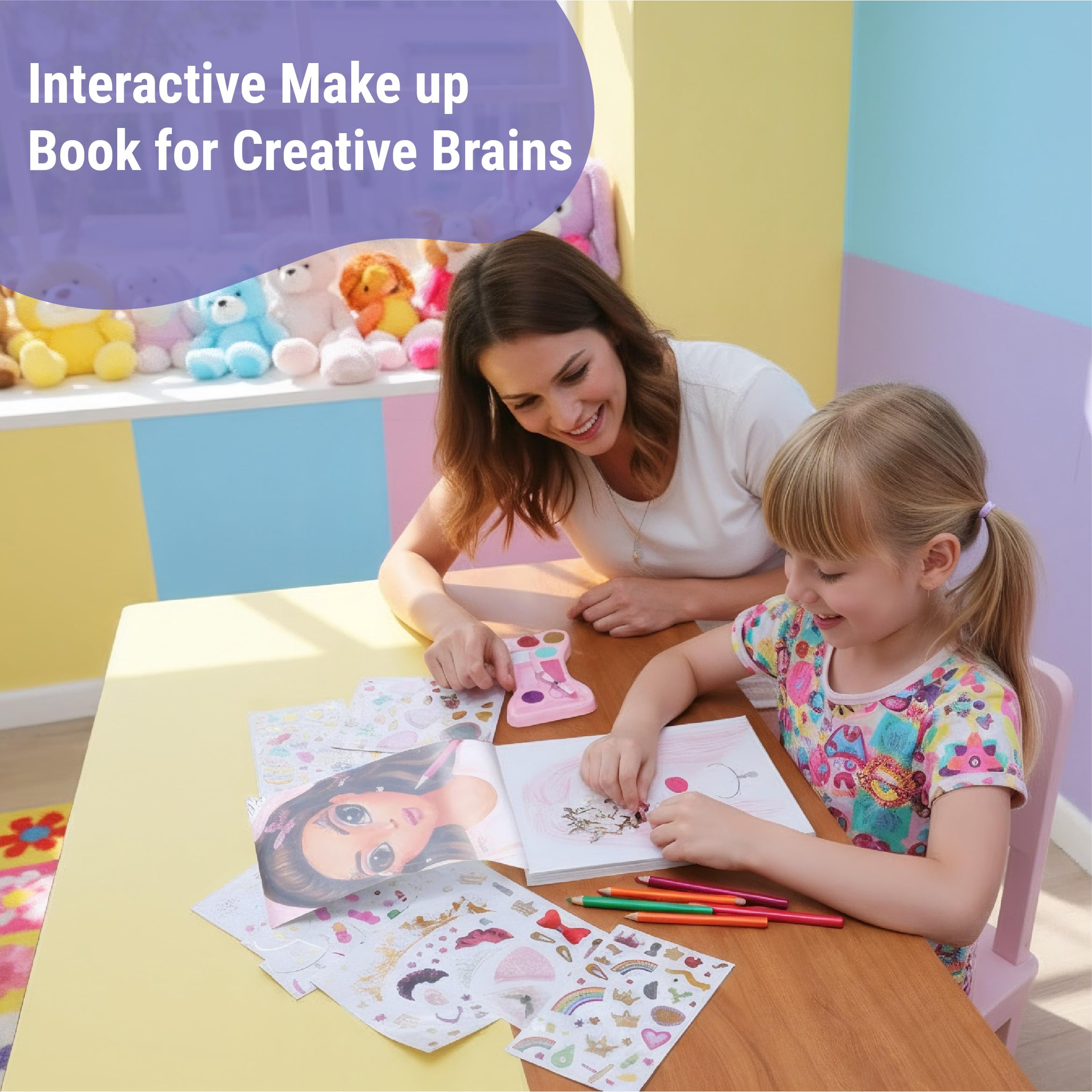 BSCOOL age-appropriate art set for kids ages five and up