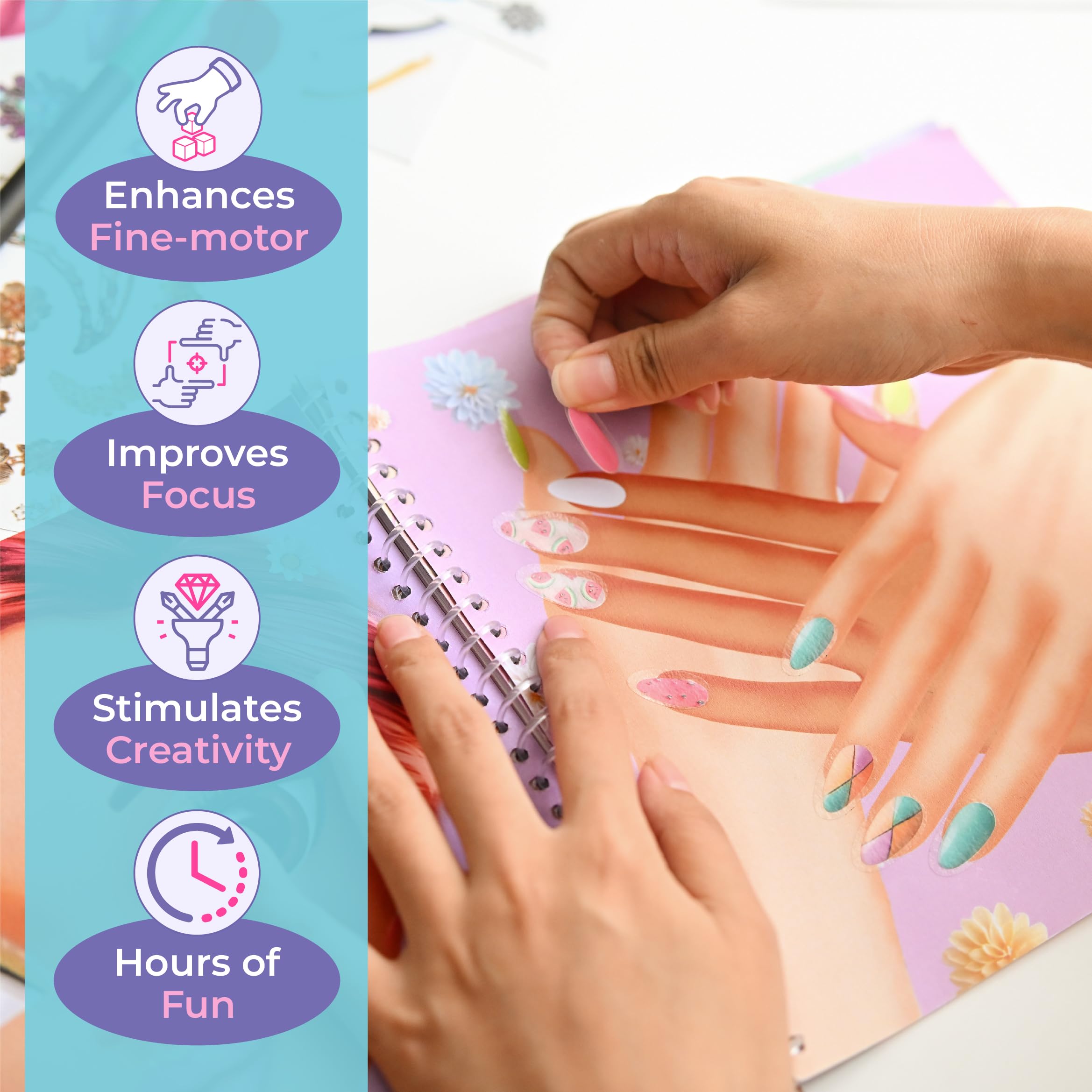 BSCOOL coloring guide pages help plan color palettes