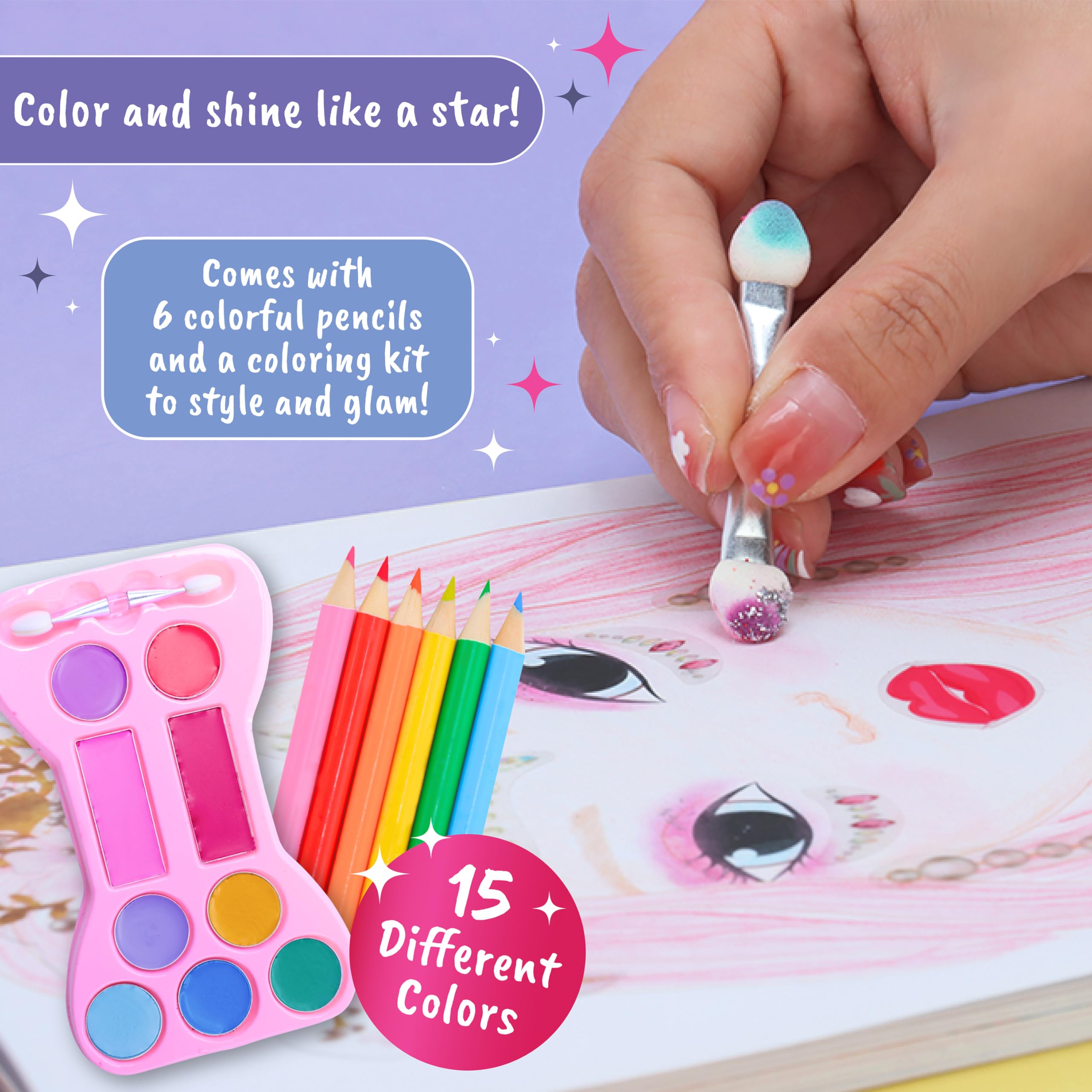 BSCOOL sticker sheets spark imaginative designs for decorating looks