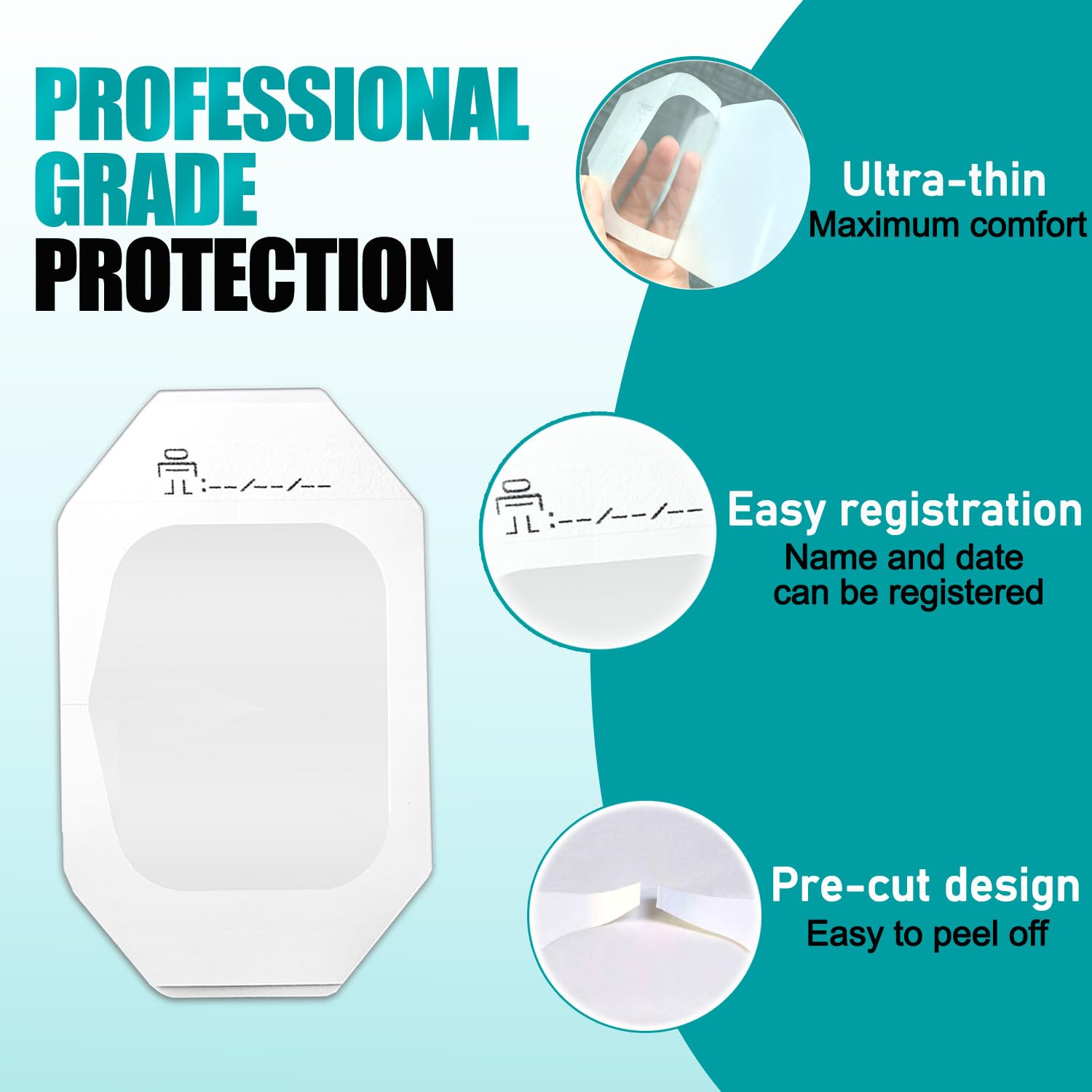BSeWenerte breathable bandage contours to skin for comfortable movement.