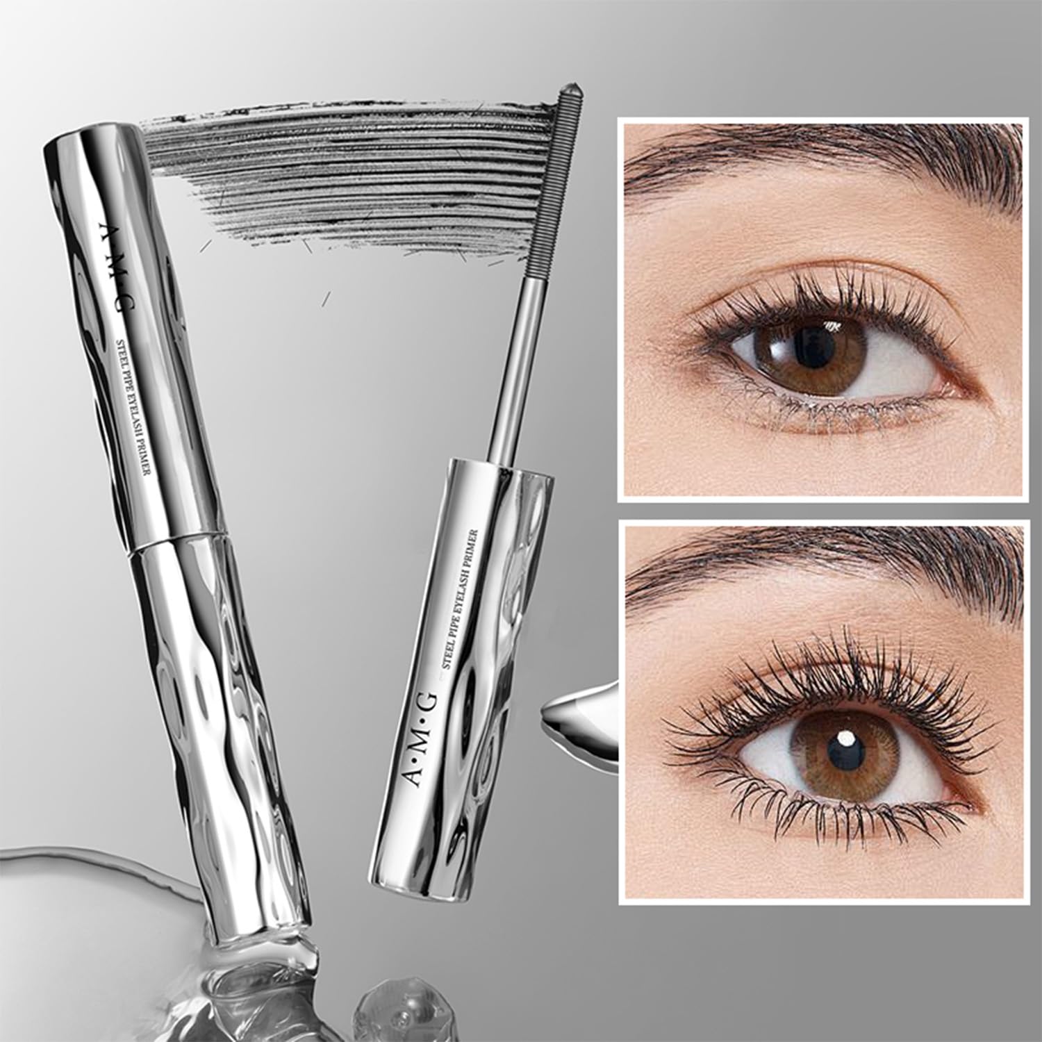 BSLCEKL Iron Wand Mascara delivers 3D curling effect to lift lashes.