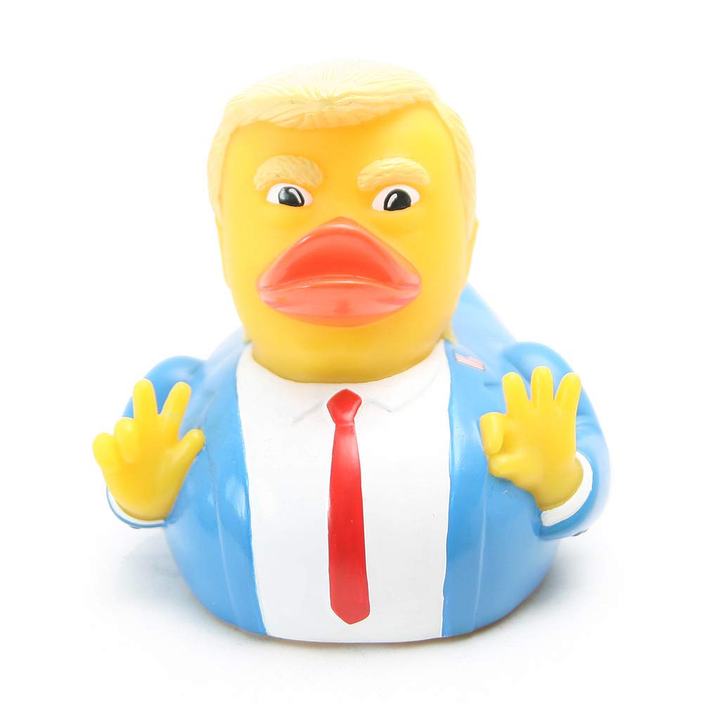 BSMTEBN caricature Trump duck toy for imaginative bath play