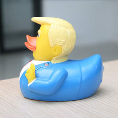 BSMTEBN party-favor duck with Trump caricature, ideal for festive decor