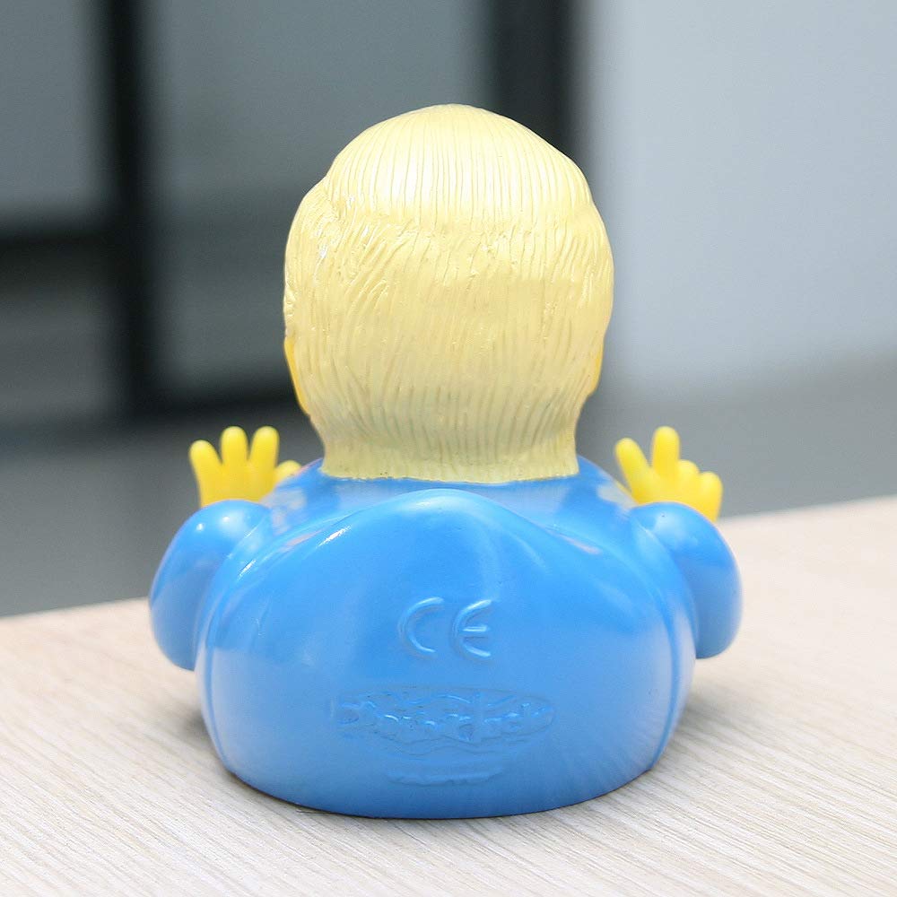 BSMTEBN squeaky bath toy duck for interactive bath time