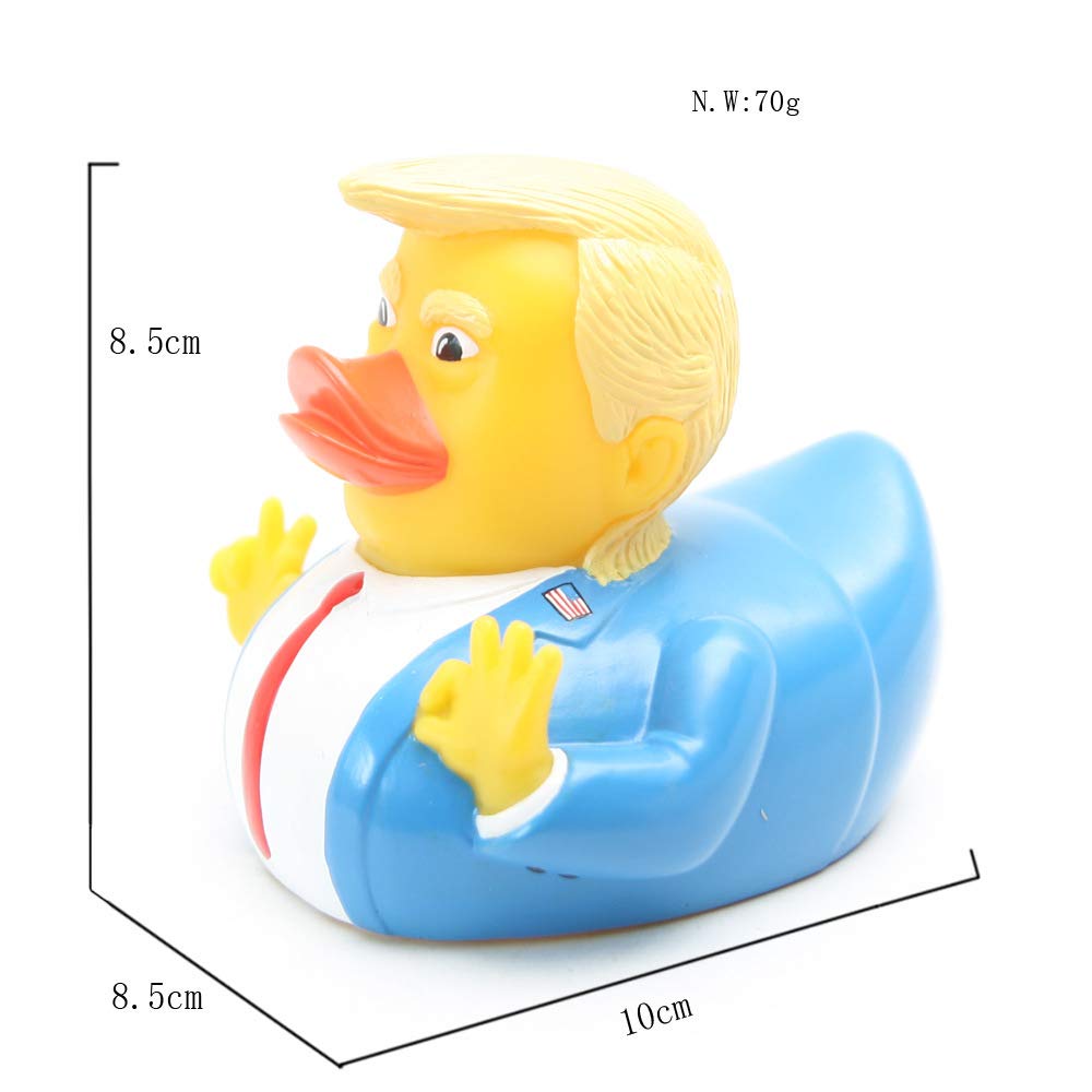 BSMTEBN Trump themed bath duck collection for playful tub décor