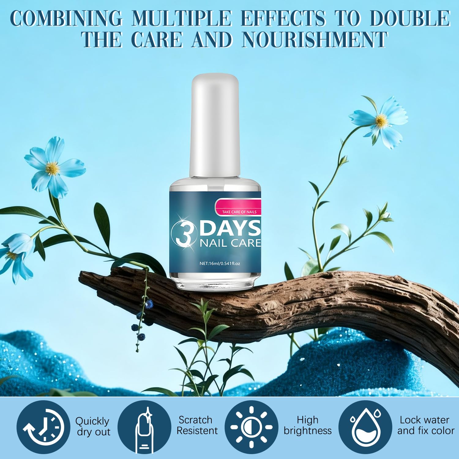 BSphinx nail cuticle oil glass bottle – daily moisture for healthy cuticles.