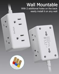 BsrDyb cruise-ship essential power strip, compact and surge-free for travel.