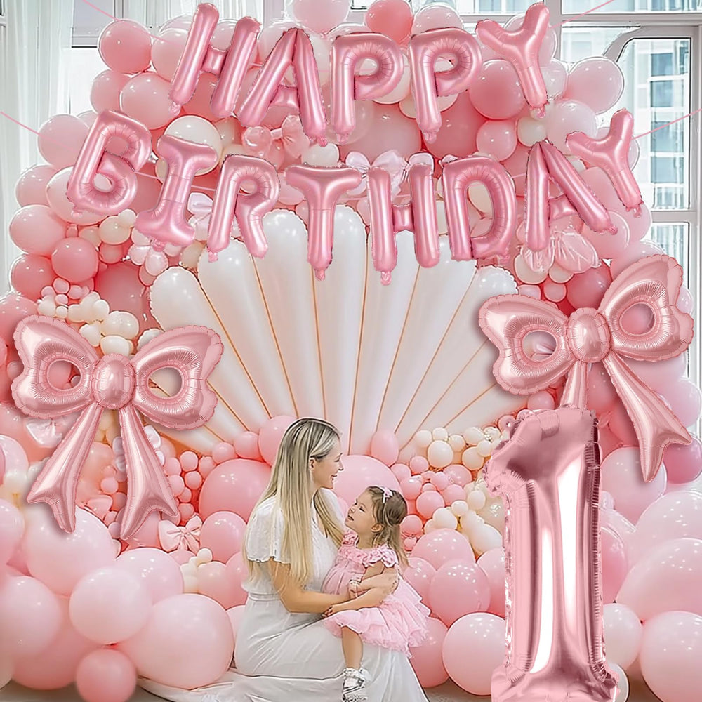 BSRESIN pink balloons pair nicely with latex accents.
