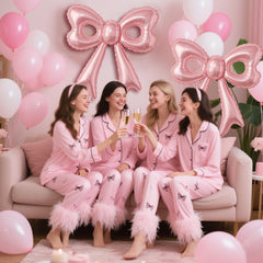 BSRESIN pink theme party decor enhances photo booth setups.