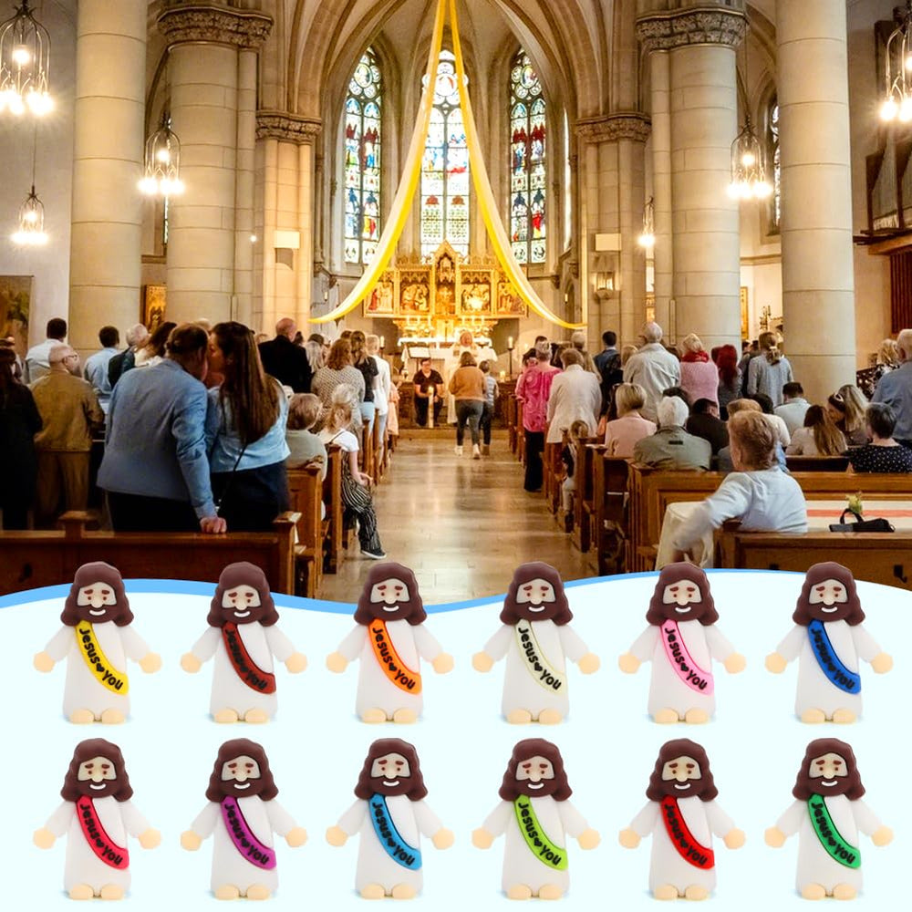 BSTCRAFT mini Jesus Easter egg stuffer adds meaning to baskets.