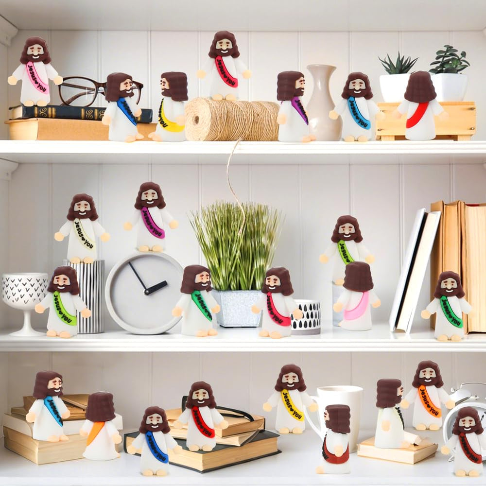 BSTCRAFT mini Jesus table decor enhances home or classroom displays.