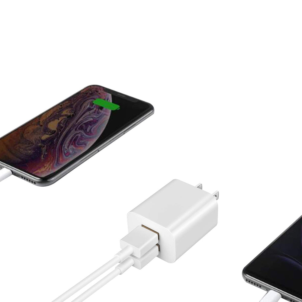 BSTOEM charger on desk supports multiple devices.