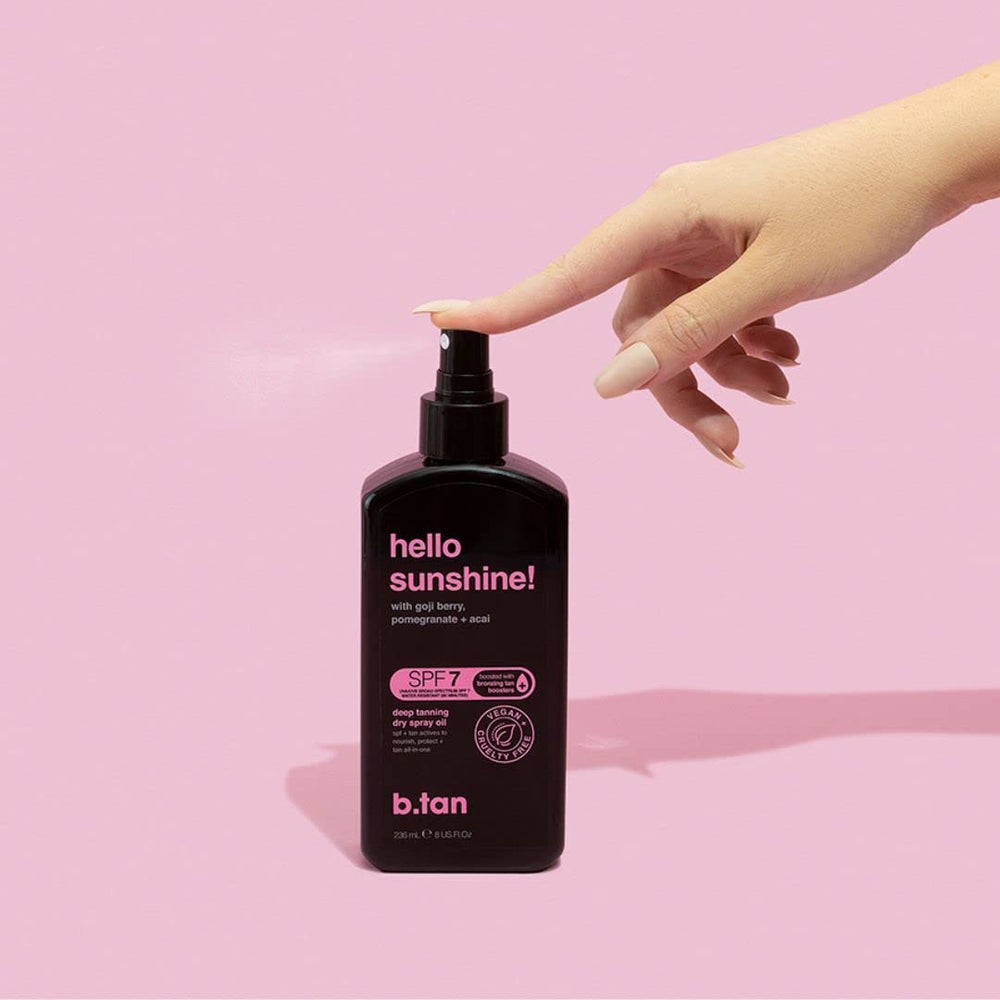 B.TAN vegan-friendly packaging signals cruelty-free choices.