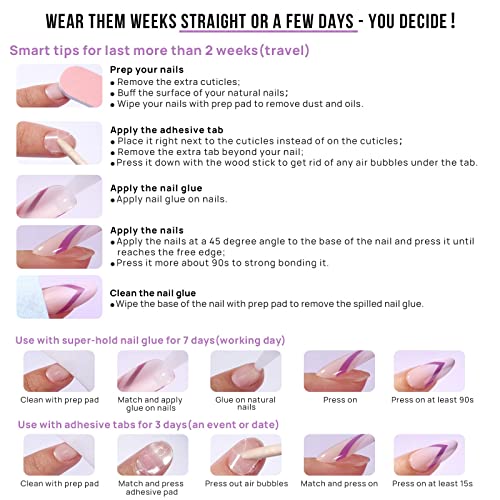 BTArtbox 16-size nail set ensures a custom, comfortable fit.
