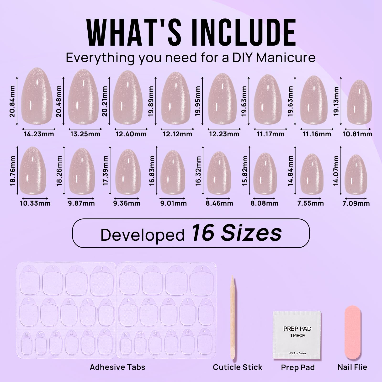 BTArtbox adhesive tabs and file illustrate quick, damage-free manicure prep