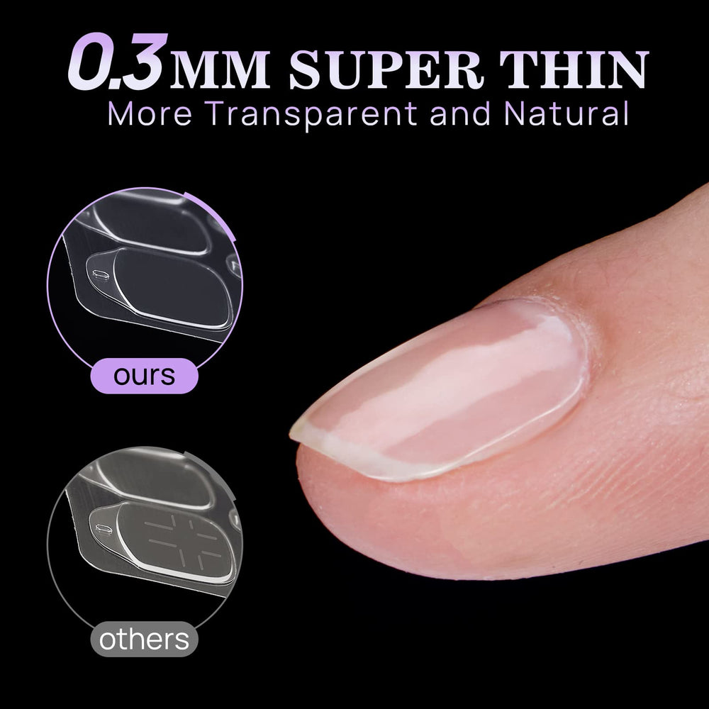 BTArtbox ultra-thin 0.3mm tabs provide natural look and strong hold