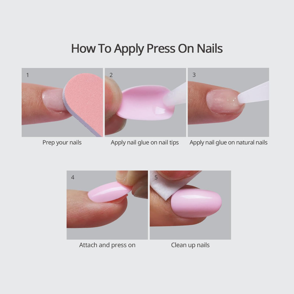 BTArtbox Almond Nails removal with warm water is quick.