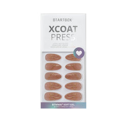 BTArtbox almond nails seamless cuticle line for natural appearance
