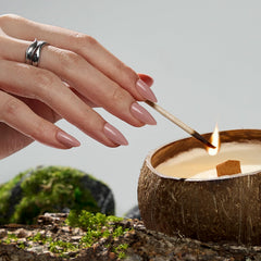 BTArtbox Almond Nails soft gel application demonstrating quick DIY manicure.