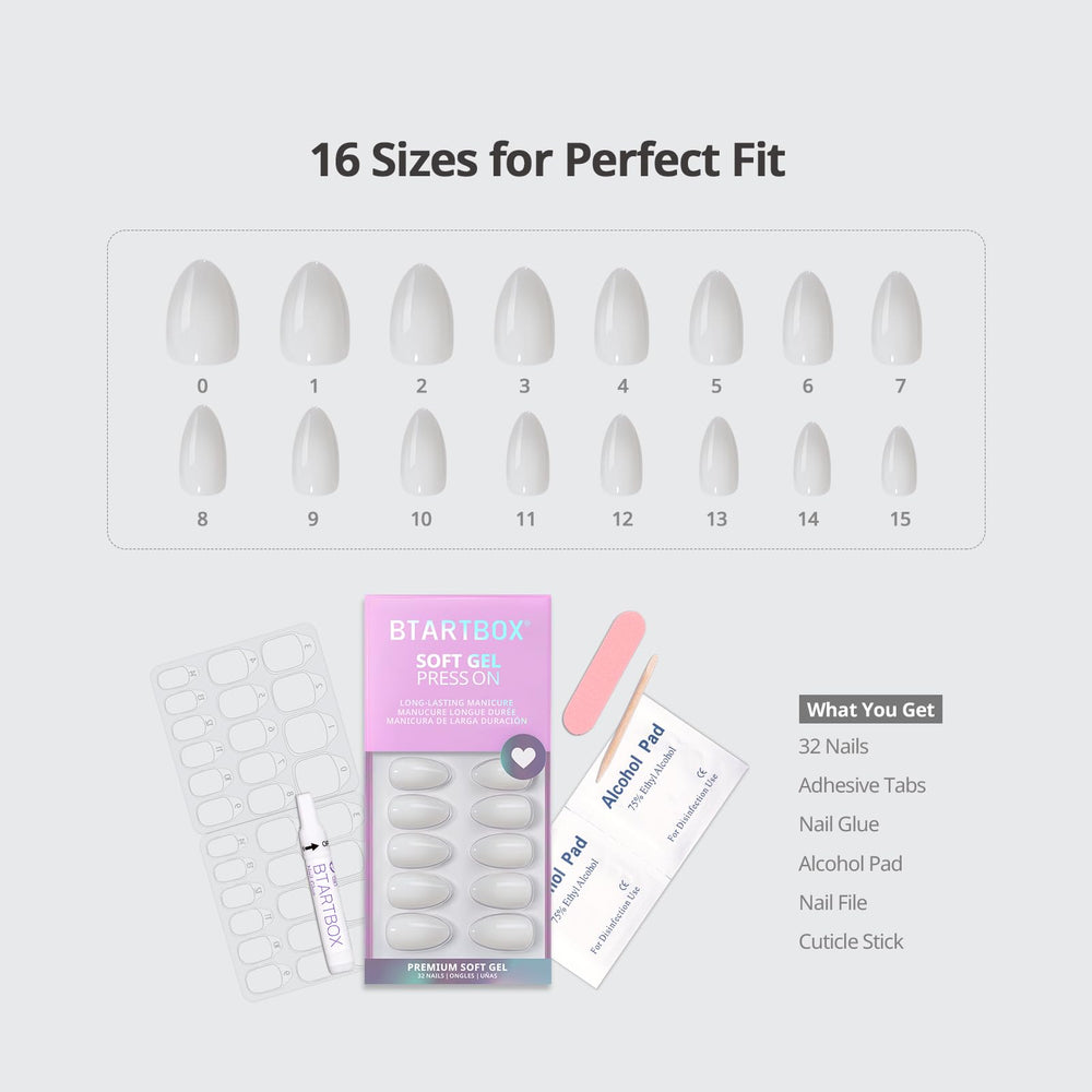 BTArtbox double-sided file and cuticle stick for prep and shaping