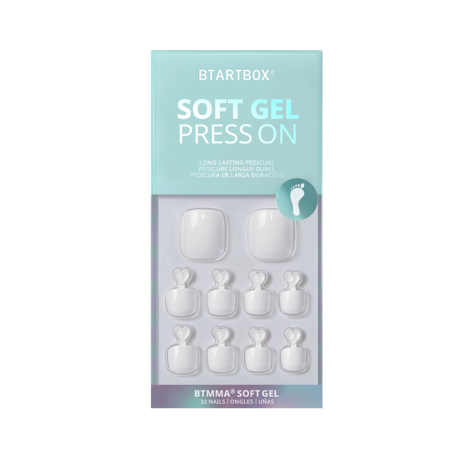 BTArtbox double-sided file shapes nails for smooth edges