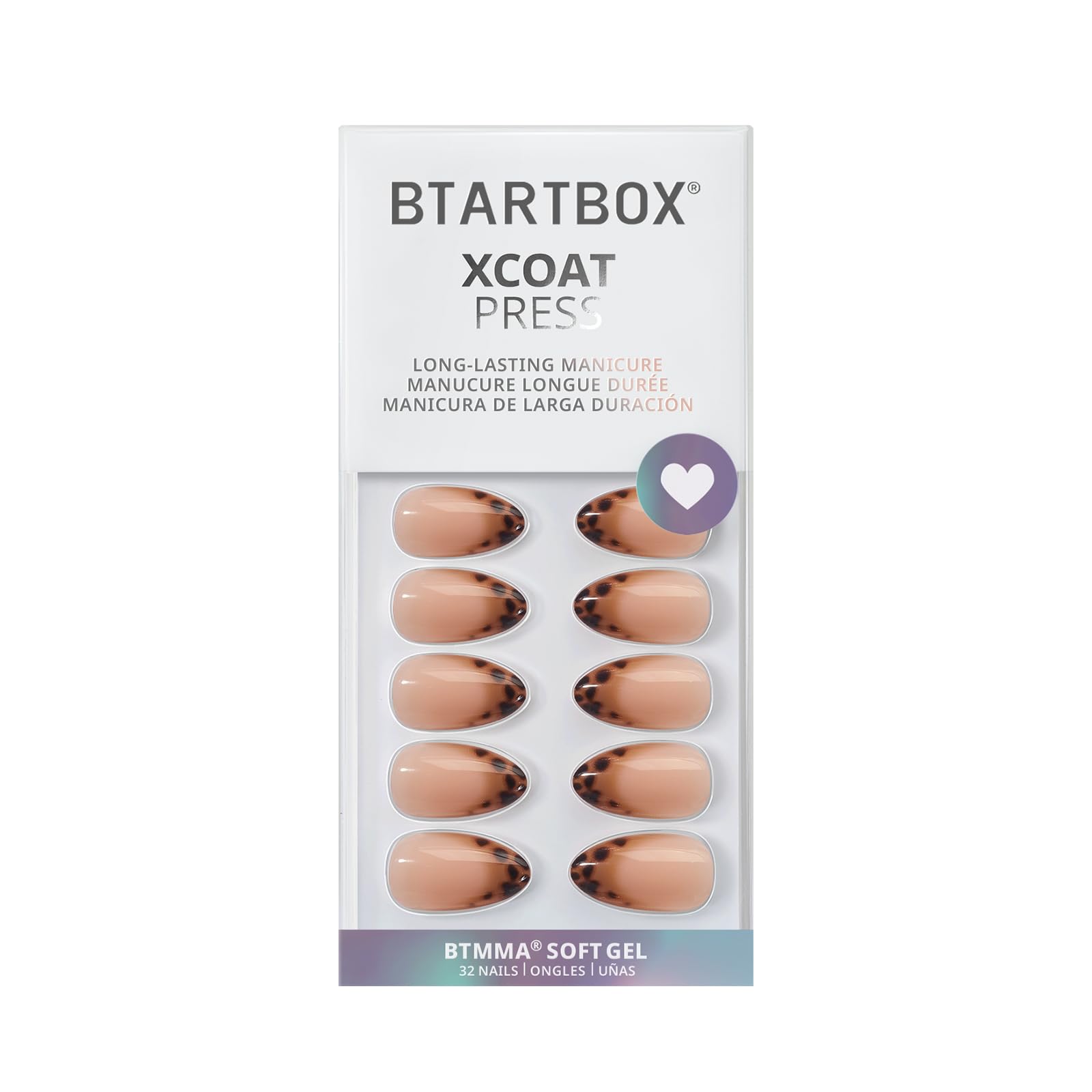 BTArtbox Espresso Leopard packaging emphasizes complete kit and easy use.