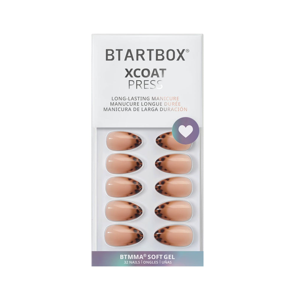 BTArtbox Espresso Leopard packaging emphasizes complete kit and easy use.