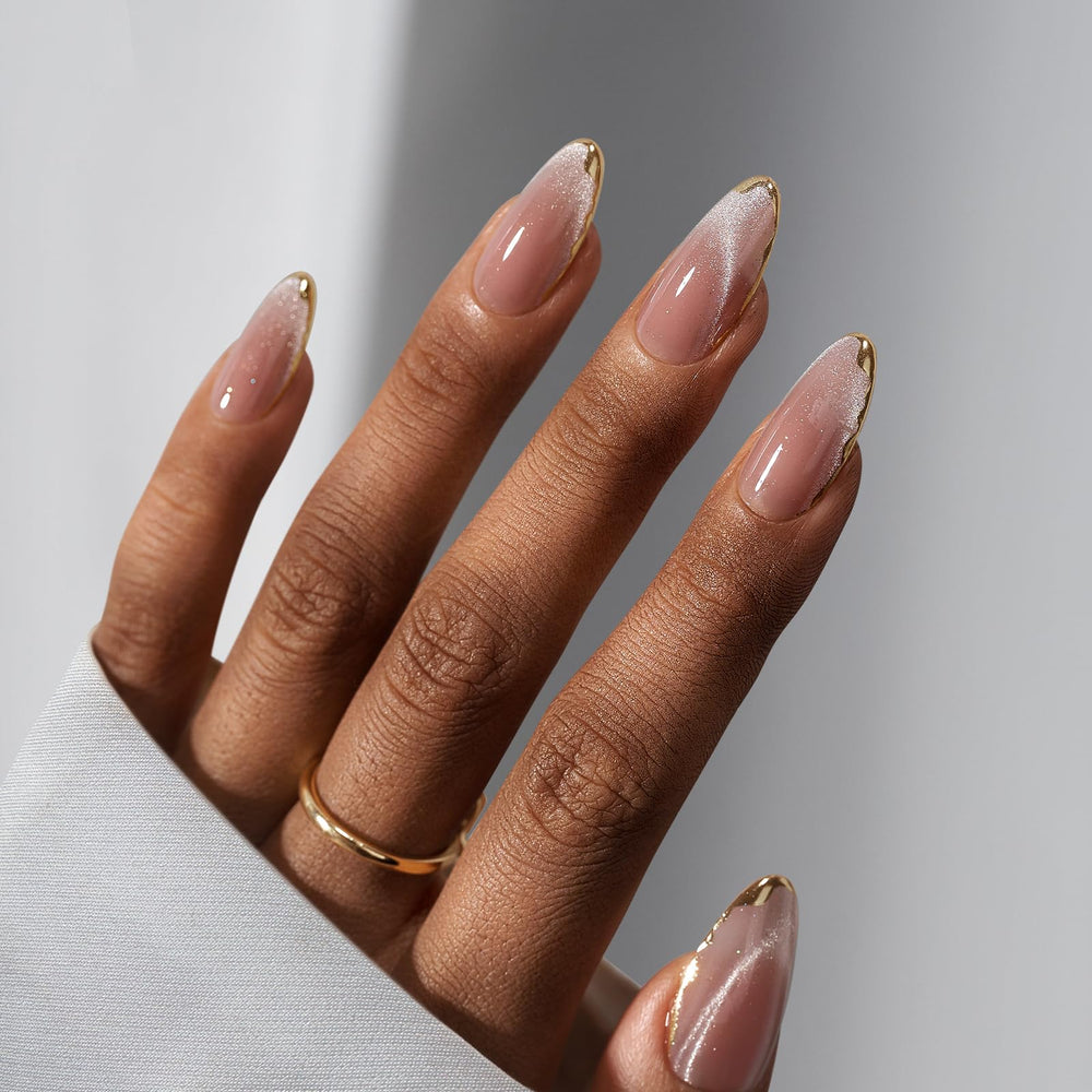 BTArtbox Knightshield cat-eye almond nails for a bold manicure