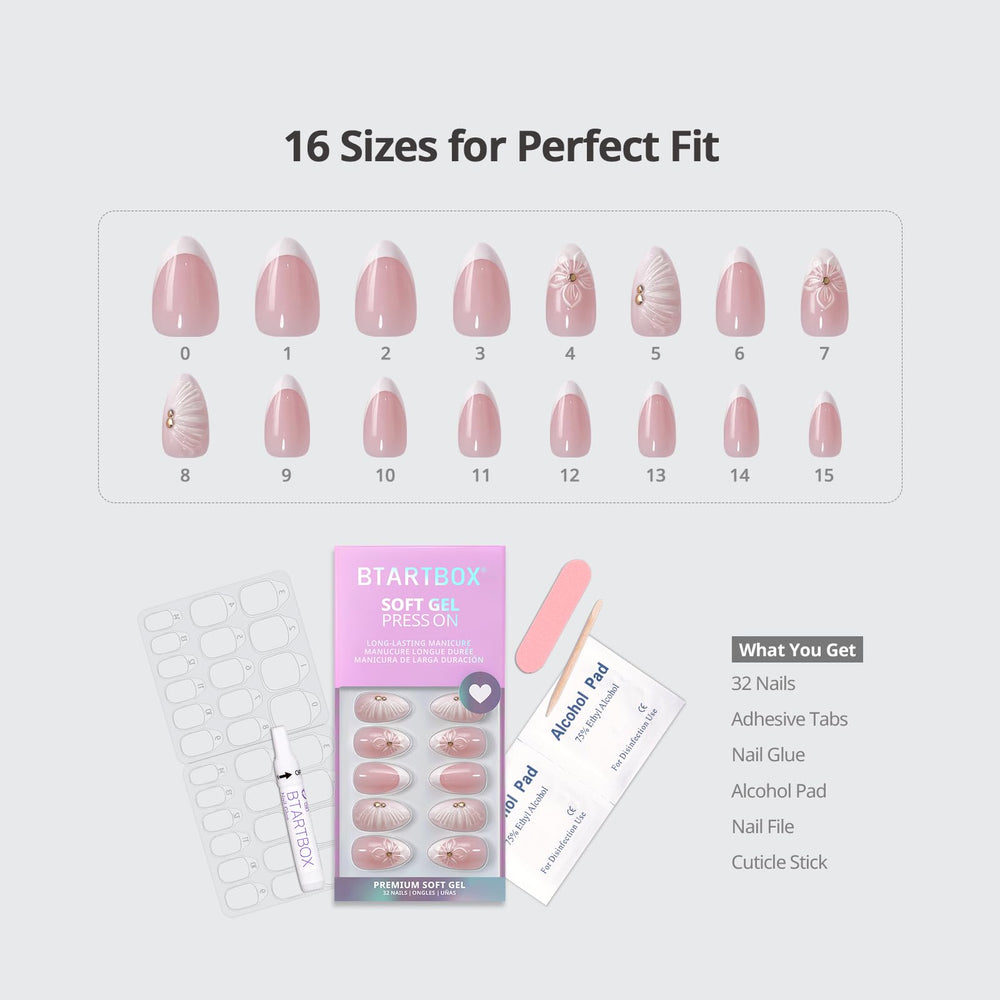 BTArtbox nail file and wooden stick for smooth shaping and prep.
