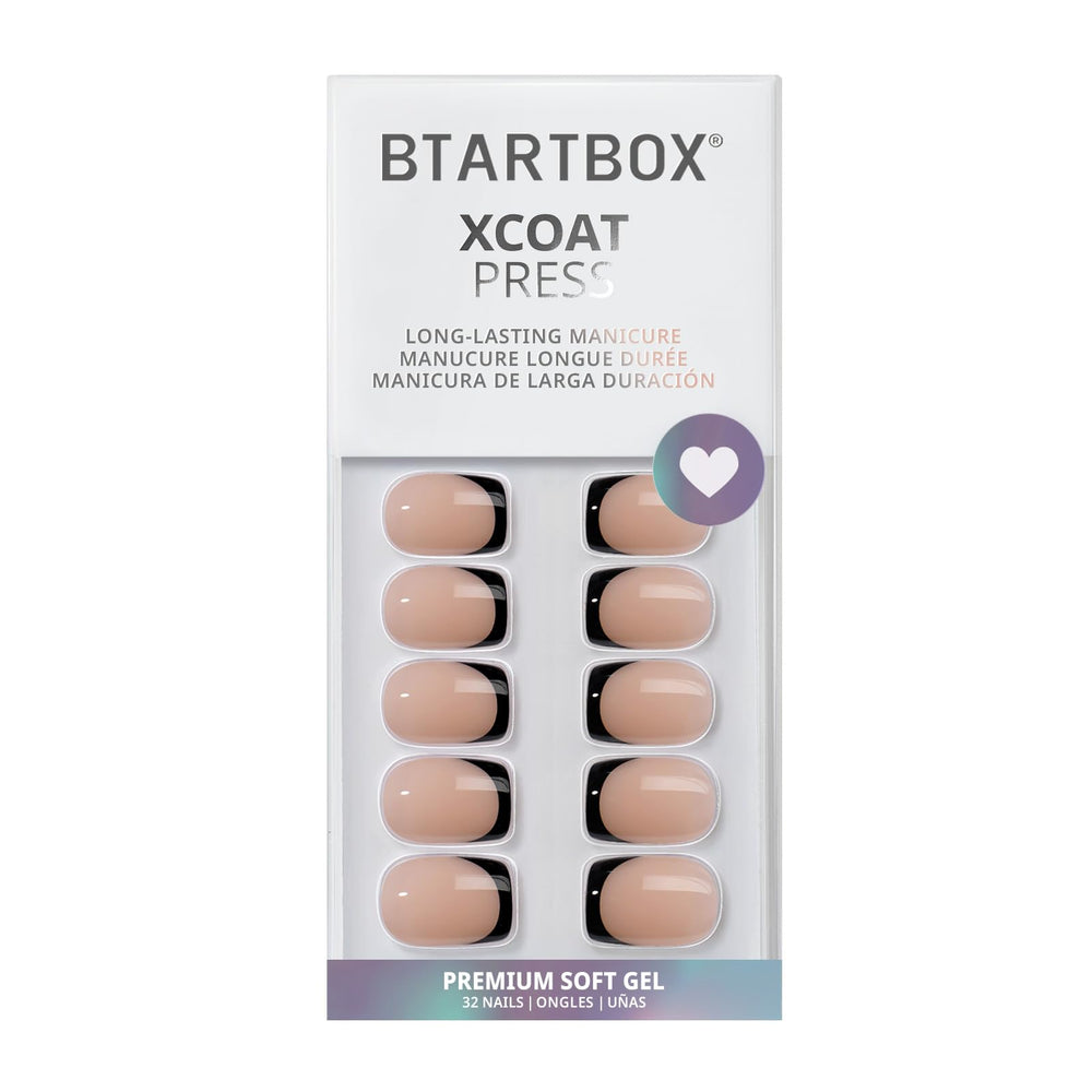 BTArtbox nail kit included items neatly laid out for convenient at-home manicure