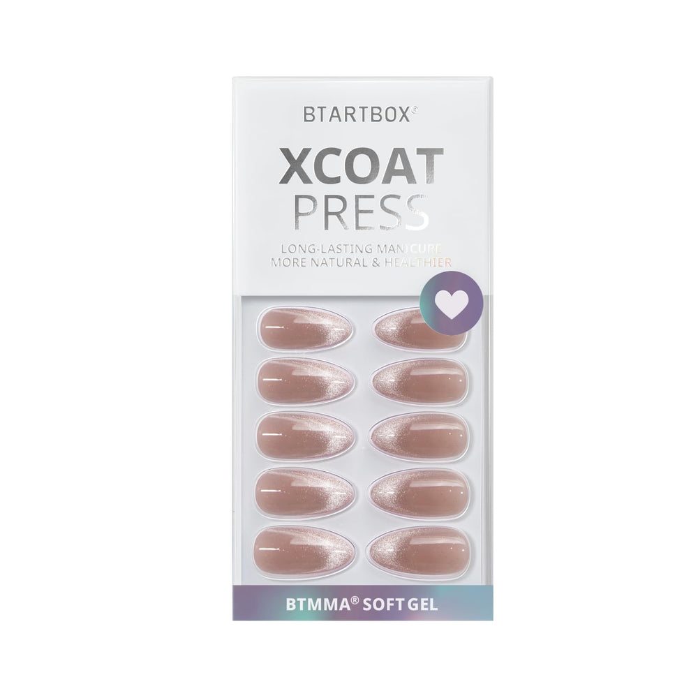 BTArtbox cat-eye almond nails packaging and presentation for buyers
