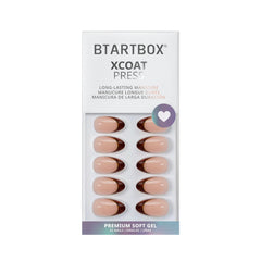 BTArtbox brown soft gel nails offer natural feel and flexible wear.