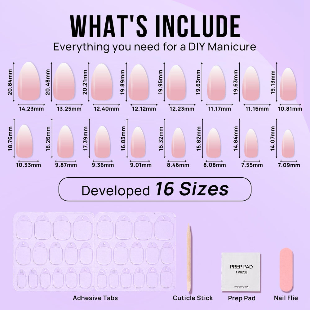 BTArtbox soft gel nails with seamless cuticle line detail