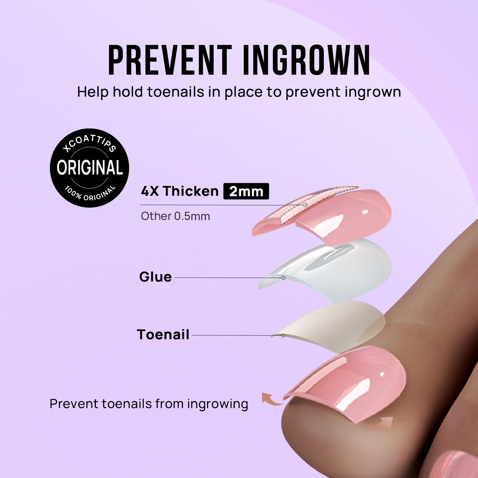 BTArtbox nails stay in place during swimming and everyday activities.