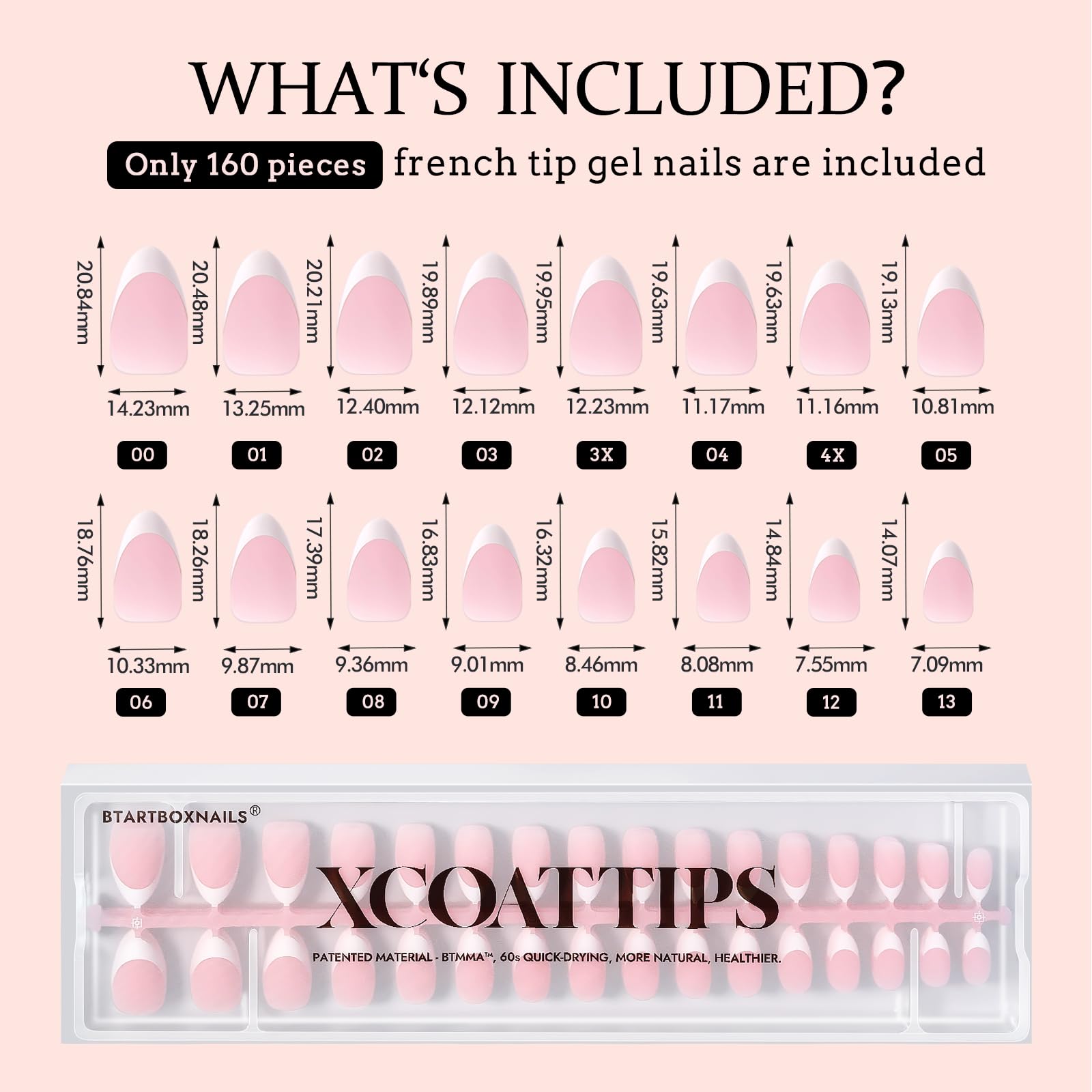 BTArtboxnails dual-application option with glue for fast wear and easy removal.
