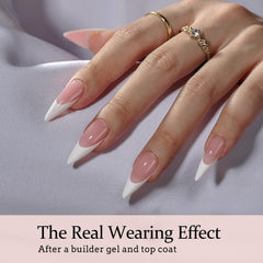 BTArtboxnails pre-applied primer and base coat for easy extensions