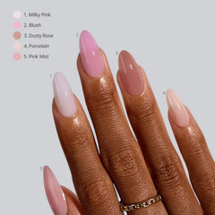 BTArtboxnails pre-shaped and trimmed nails enable quick, filing-free at-home use