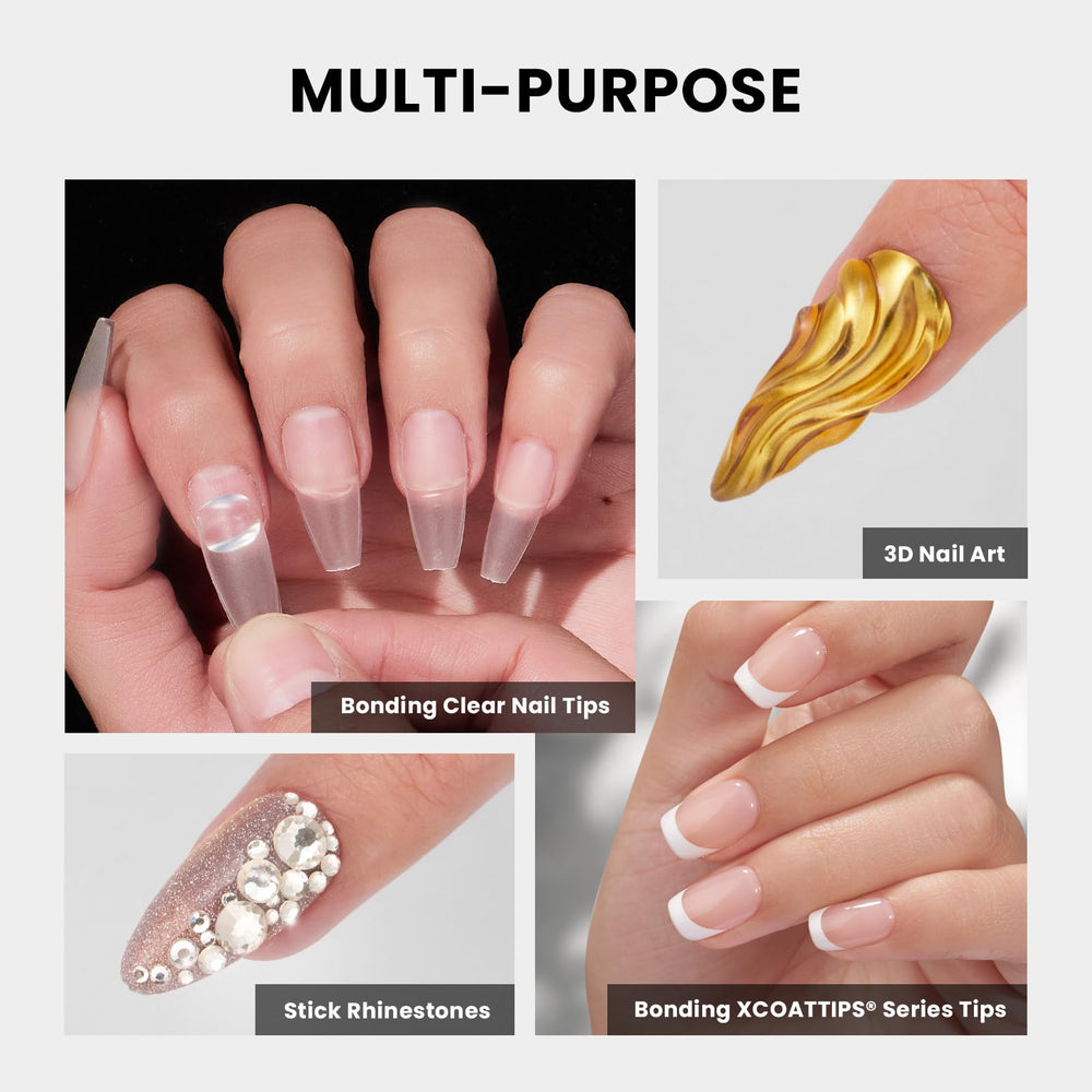 BTArtboxnails 30g bottle also works as rhinestone glue for decor.