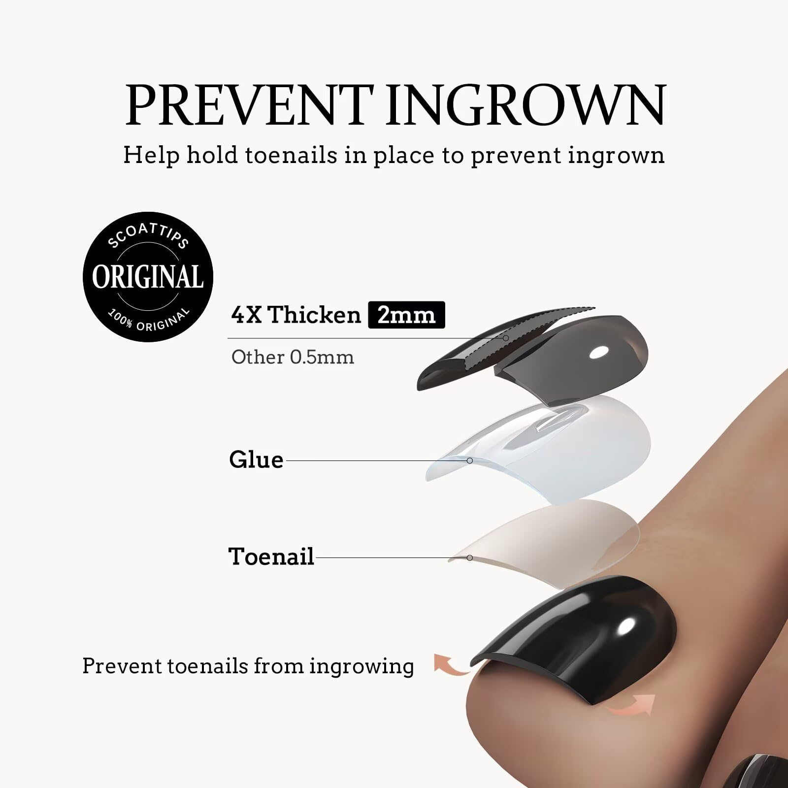 BTArtboxnails SCOATTIPS soak-off toe tips for easy removal