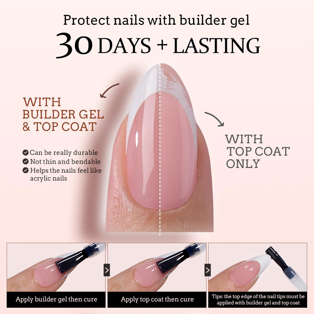 BTArtboxnails XCOATTIPS gel like durable long wear results