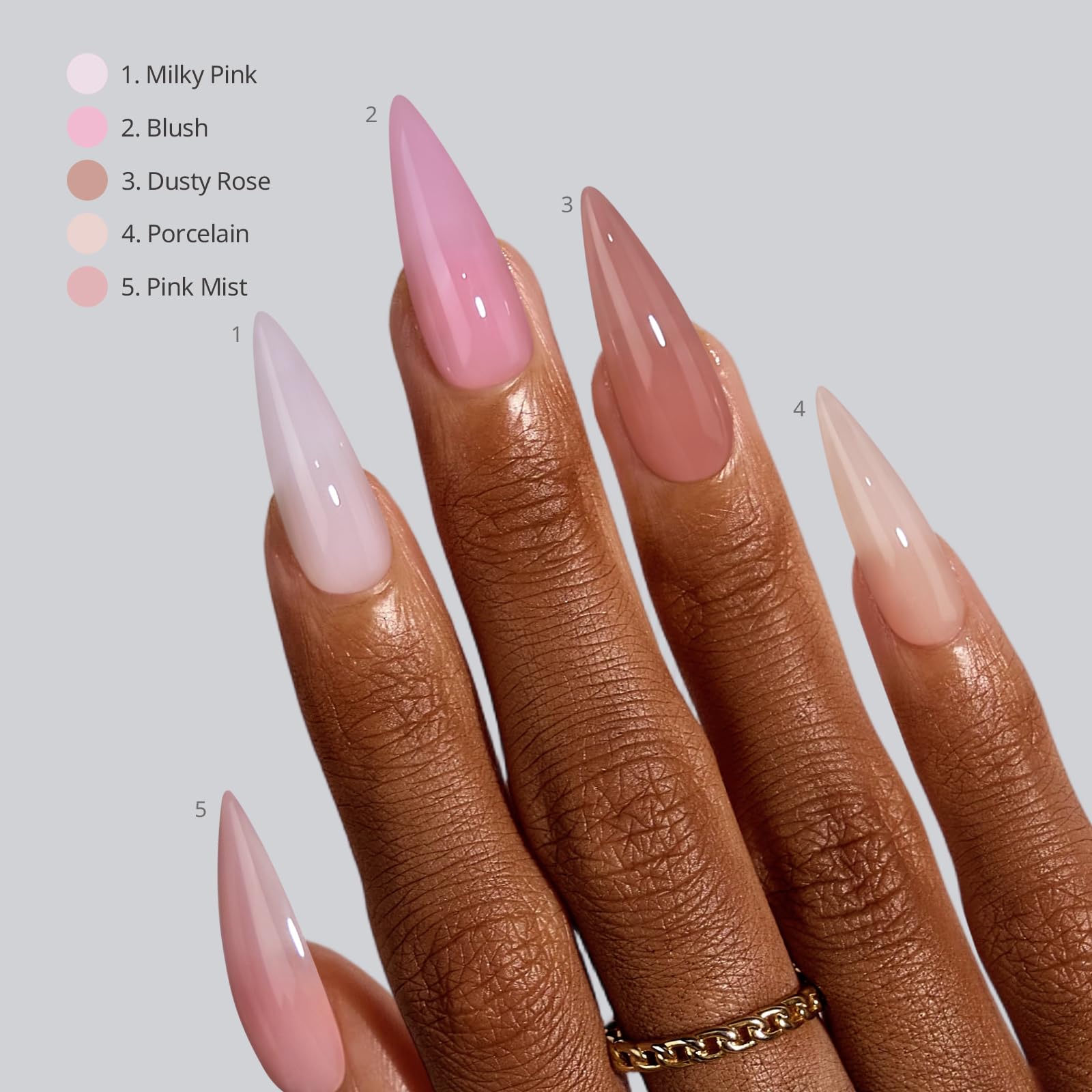 BTArtboxnails XCOATTIPS pre-shaped nails require no filing for fast at-home application.