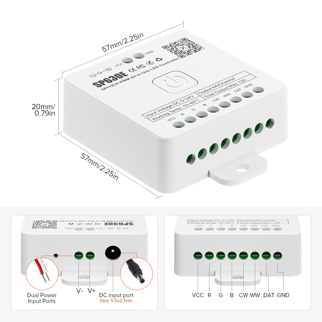 BTF-LIGHTING BanlanX app interface controls SP630E with DIY lighting options