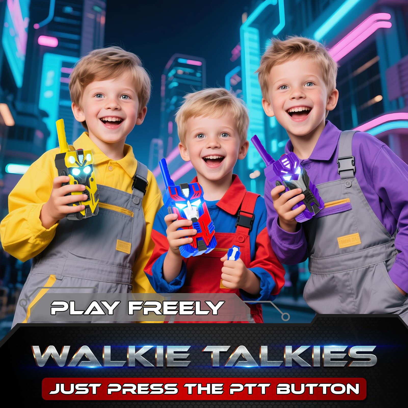 BTMBORY 3-pack value encourages group play and teamwork