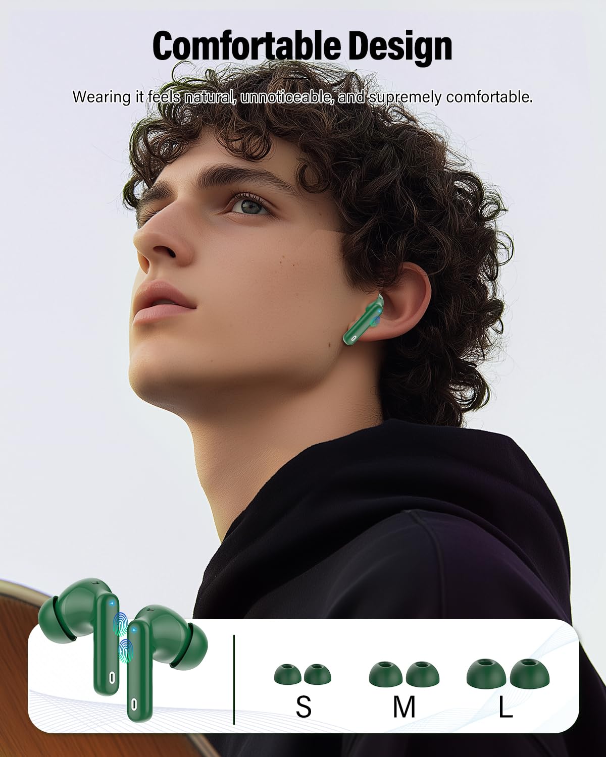 Btootos IP7 waterproof design resists sweat, rain, and dust