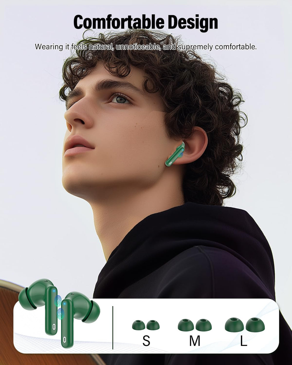 Btootos IP7 waterproof design resists sweat, rain, and dust