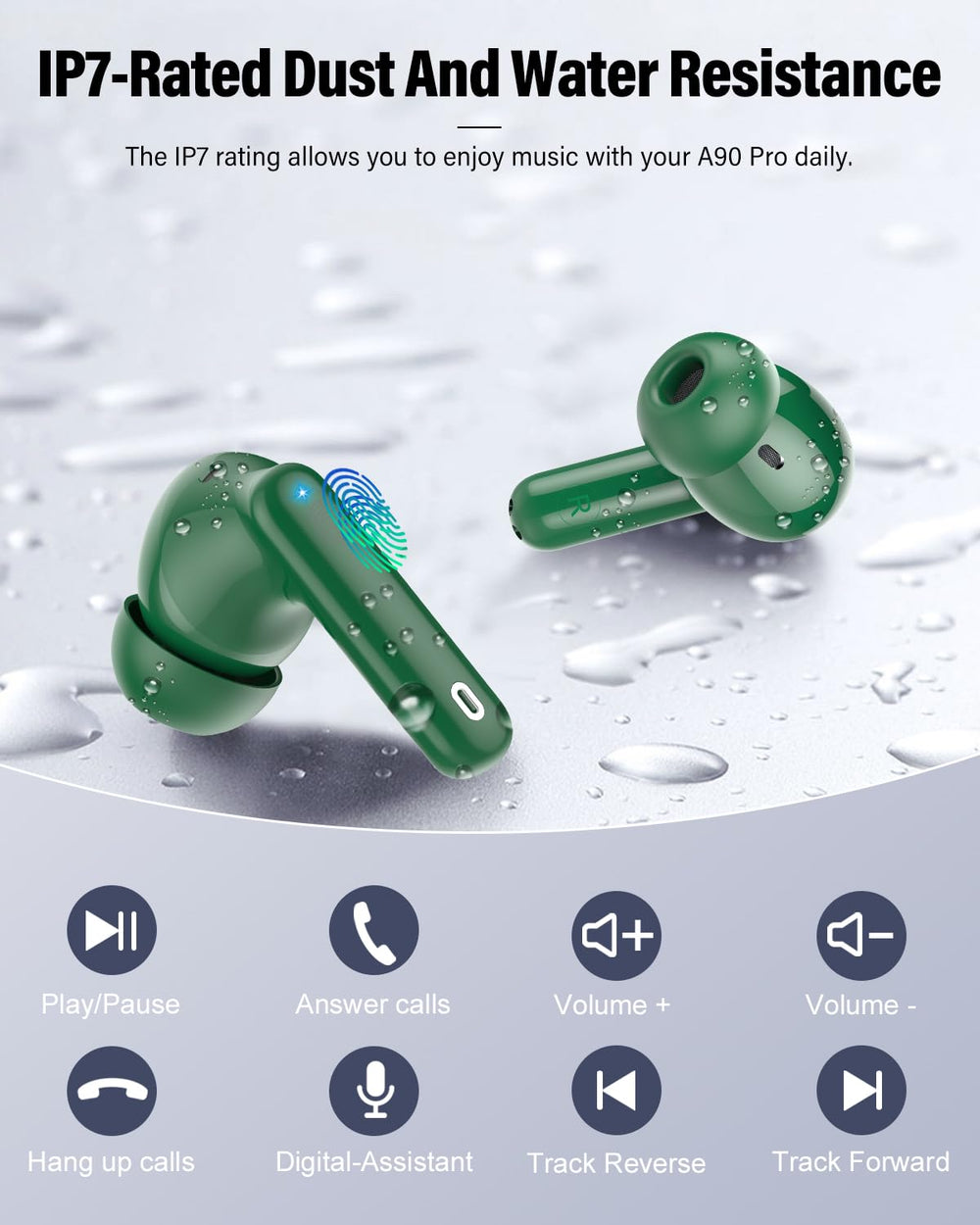 Btootos earbuds suit laptop, phone, and sports use